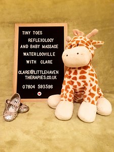 Tiny Toes Reflexology and Baby Massage. TT giraffe